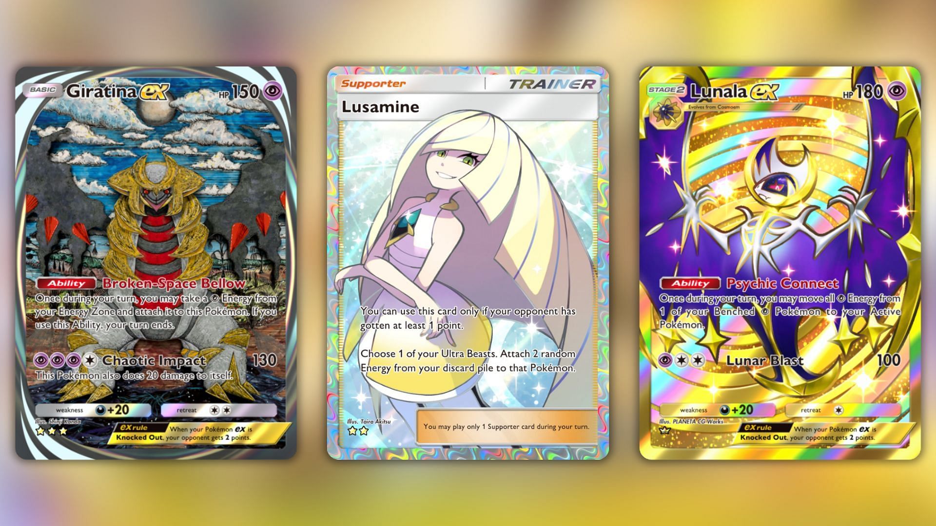 Best supporting cards in the deck (Image via The Pokemon Company)